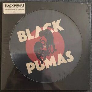 Black Pumas Self-Titled Picture Disc ~ Ltd Ed of 2,000 ~ New/Sealed!